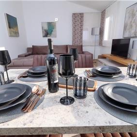 6 Bedroom Beachfront Villa with Heated Pool near Vela Luka on Korcula Island, Sleep 12